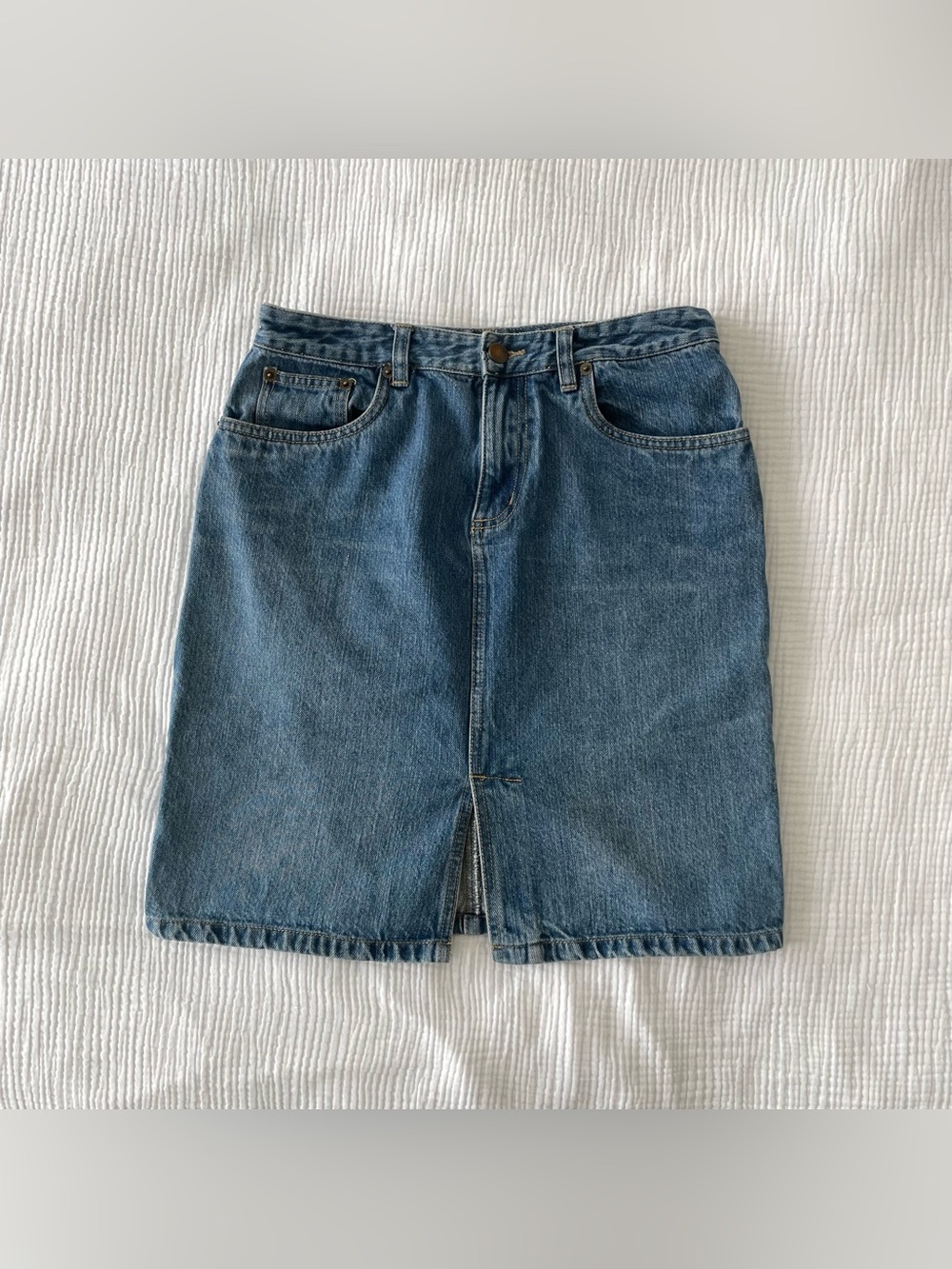 Jacob Denim Midi Skirt